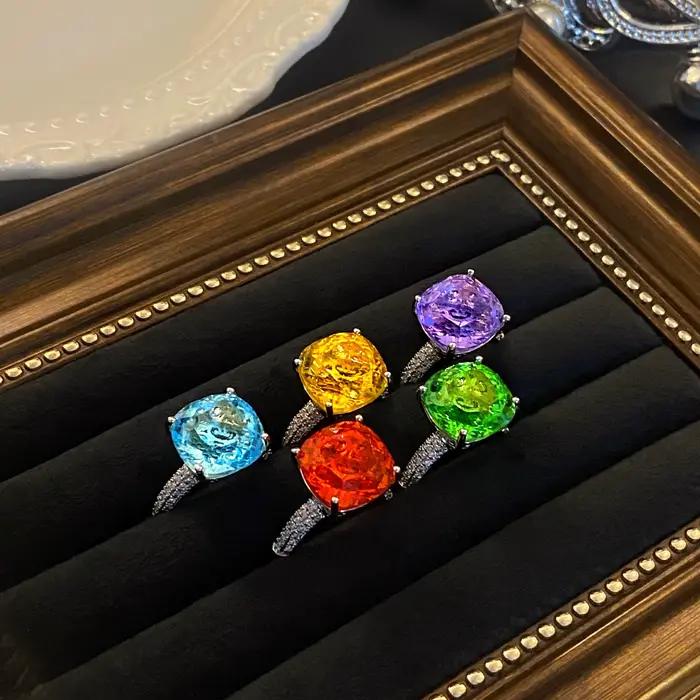 Bagues de mariage en diamant de laboratoire pour femmes
