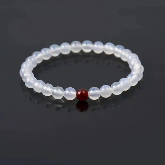 Bracelet en cristal naturel chaîne et maillons pour femme élégant avec pierre naturelle à choisir