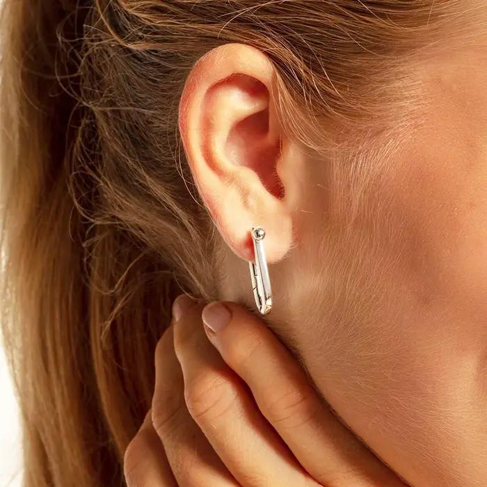 Boucles d'oreilles en argent Sterling 925 boule pour femmes et hommes occasion spéciale cadeau classique