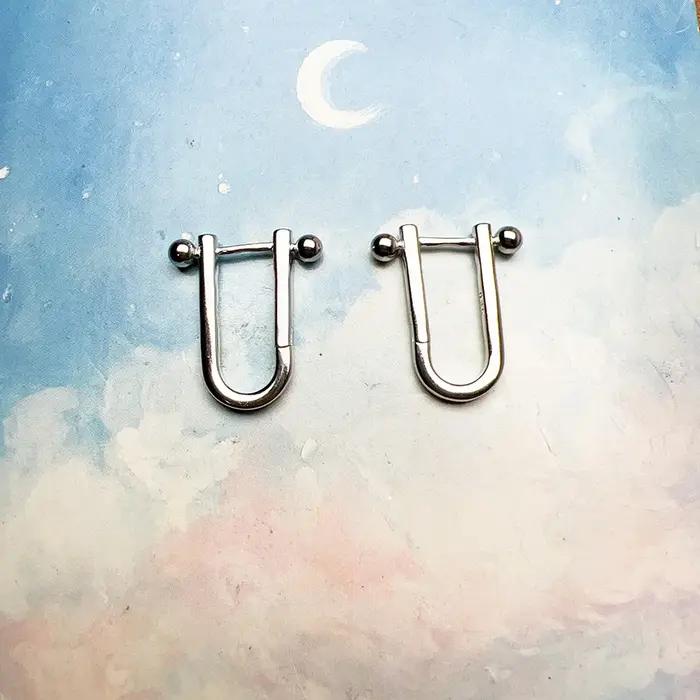 Boucles d'oreilles en argent Sterling 925 boule pour femmes et hommes occasion spéciale cadeau classique