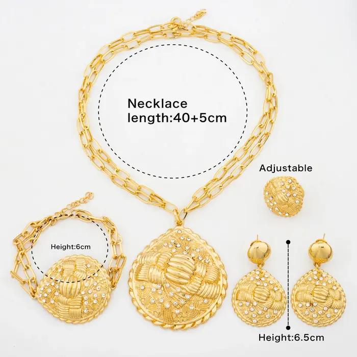 Ensembles de bijoux nigérians pour femmes