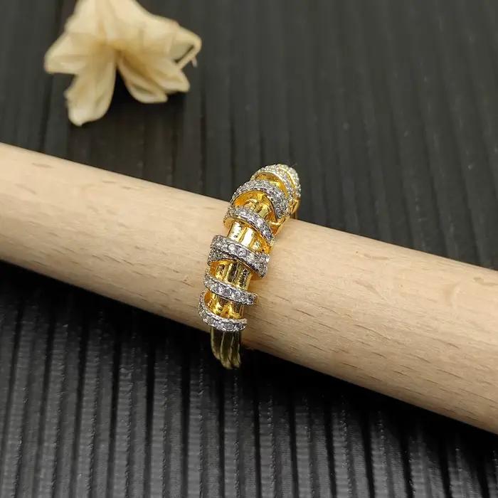 Bague Quotidienne VKVVA Fashion Dy Jewelry en Cristal Coloré et Pierres Précieuses Géométriques pour Femme, Cadeau d'Anniversaire Unique