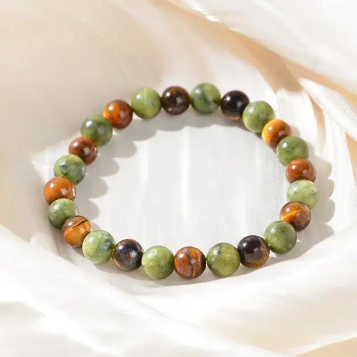 Bracelet de guérison de prospérité et de abondance – Bracelet relaxant pour améliorer le pouvoir et
