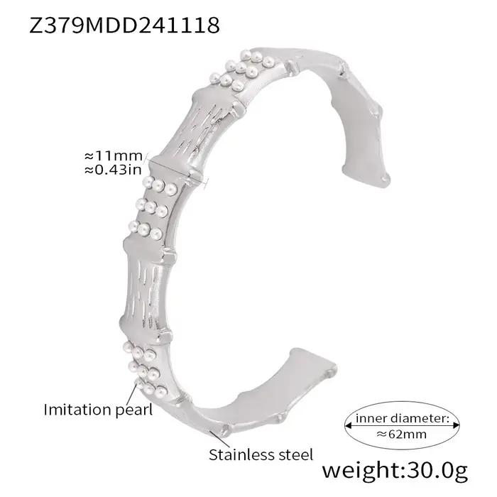 Bracelet unique plaqué or 18 carats pour femme
