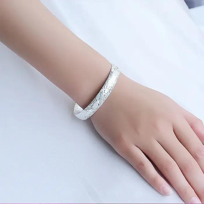 Bracelet en argent Sterling 925 pour femmes et hommes