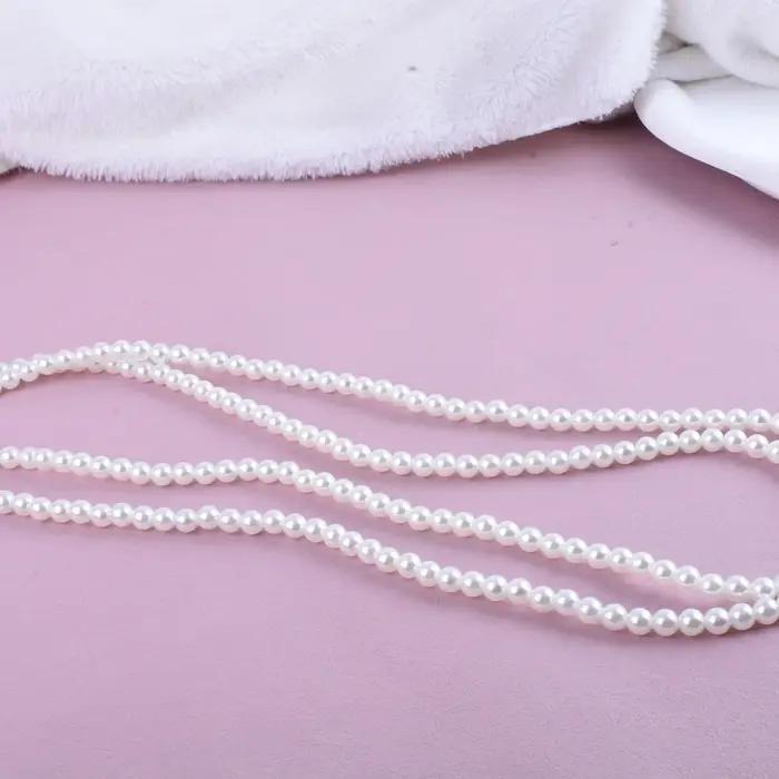 Collier de perles multicouches de Style coréen Simple à la mode