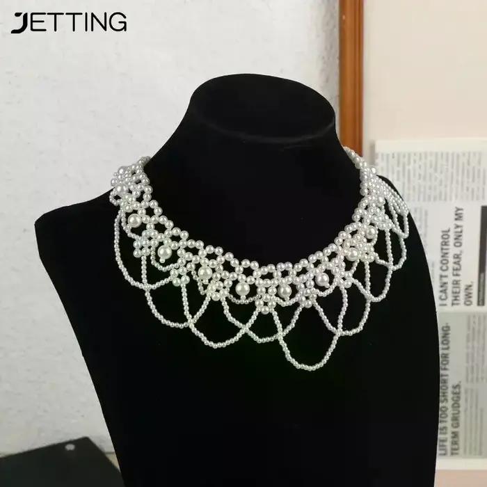 Collier de perles multicouches pour femmes