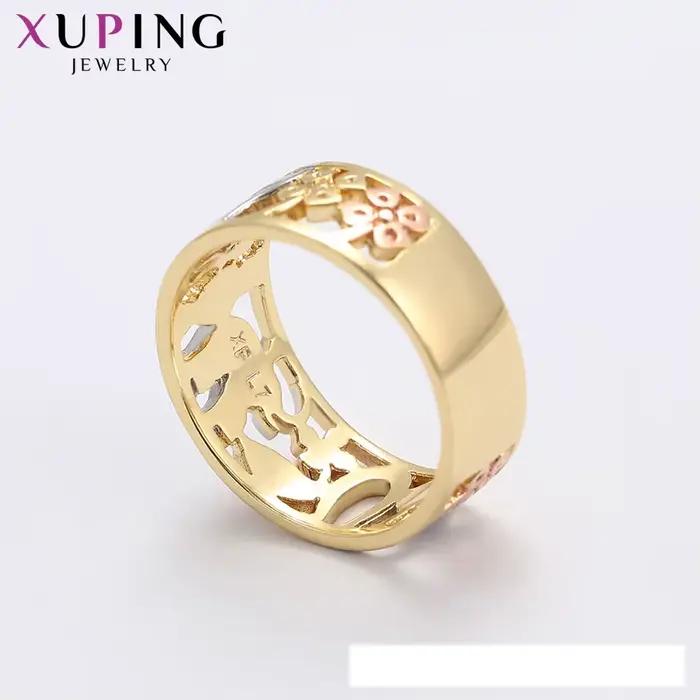 Xuping – bague Design de charme populaire pour femmes, bijoux à la mode, couleur or multicolore, A00909231