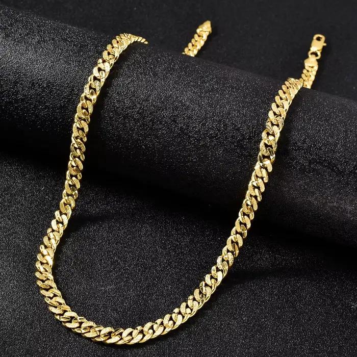 Nouveau collier cubain pour hommes et femmes, hip hop, punk, fête, banquet, bijoux, accessoires, cadeaux