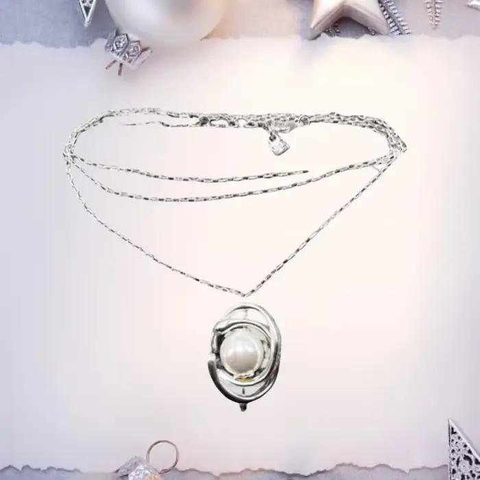 Collier Cadeau Exquis de Luxe, Nouvelle Collection Été 2025, Tendance Européenne et Américaine, Vent