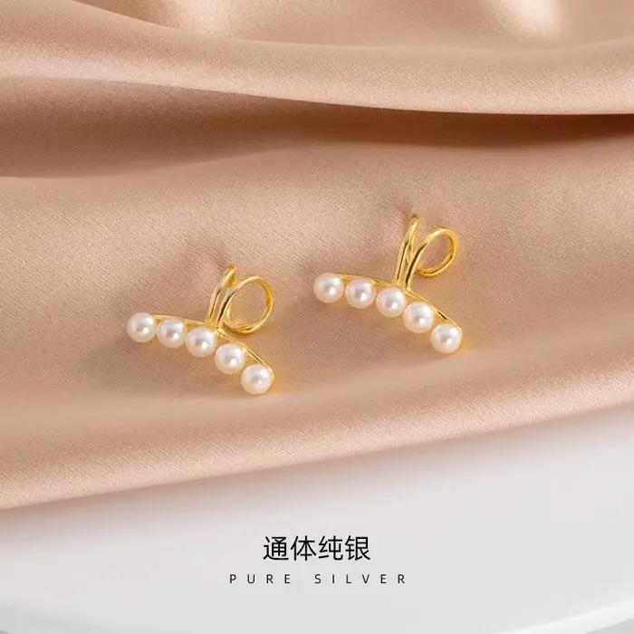Metiseko – boucles d'oreilles en argent Sterling 925 et perles