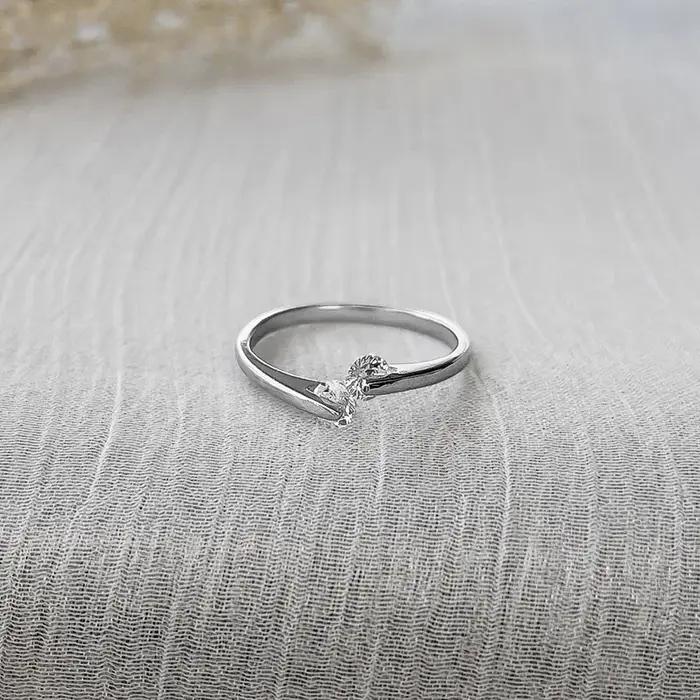 ALIZERO 925 bague en argent Sterling AAAAA Zircon pour femmes bagues de fiançailles mariée éternité bande bijoux de mariage