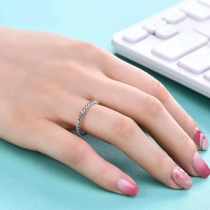 Anneau en acier inoxydable plaqué or 18 carats avec pierre principale colorée pour femmes tracker d'humeur et occasions spéciales