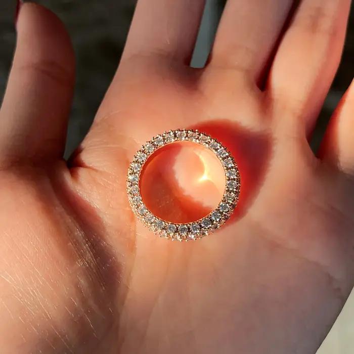 Huitan – bague de mariage de promesse de luxe pour femmes