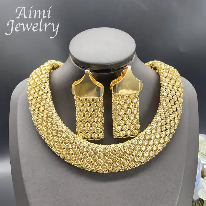 Ensemble de bijoux africains à la mode pour femmes