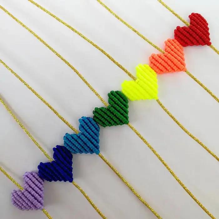 Bracelet coeur d'amour personnalisé