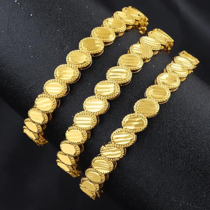Bracelet bohème en or dubaï 24k pour femmes