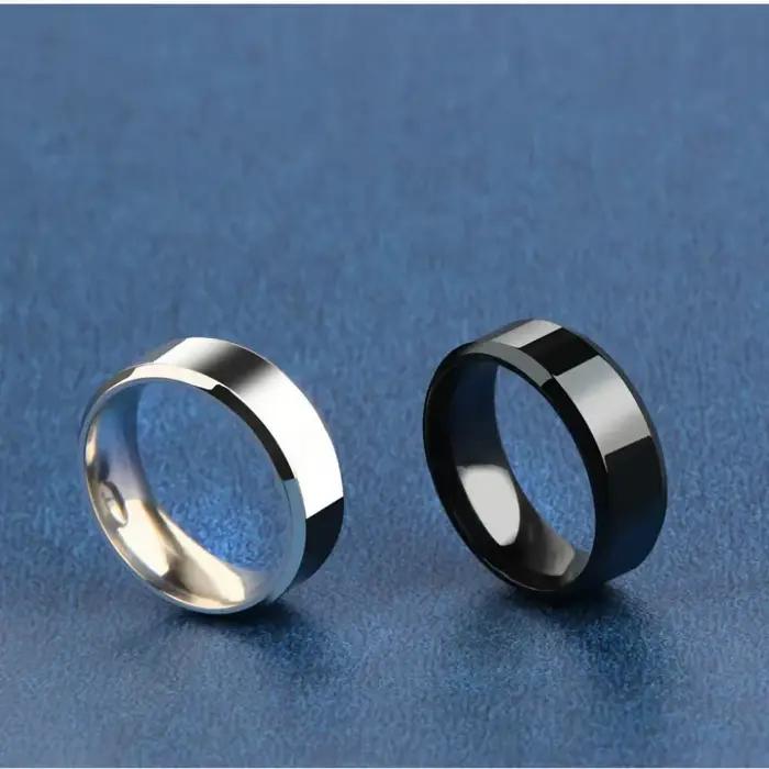 Bague de bijoux à breloques pour hommes et femmes