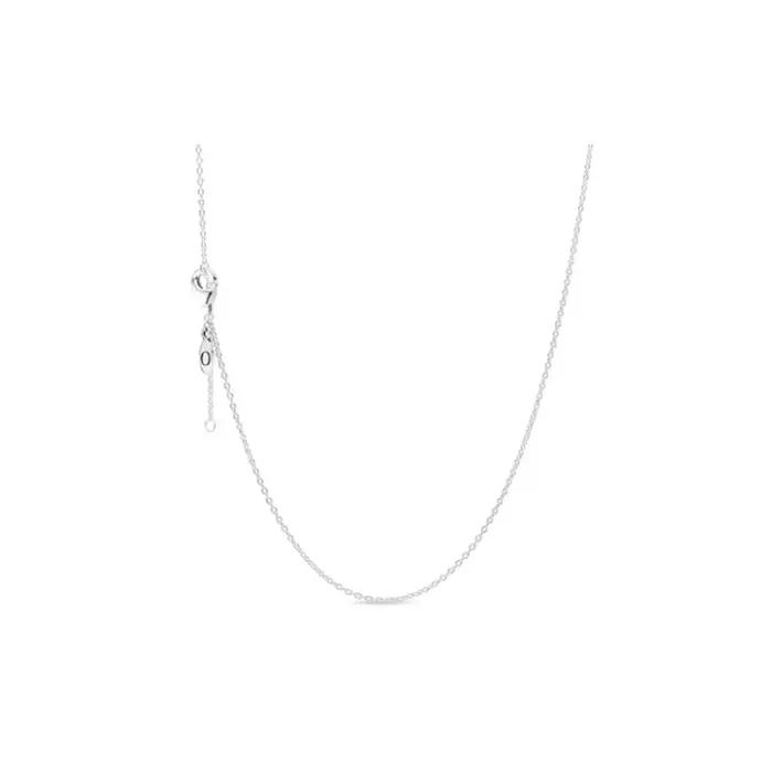 Collier à breloques en argent sterling 925 pour femmes, exquis, à la mode, en or rose, pour pendenti