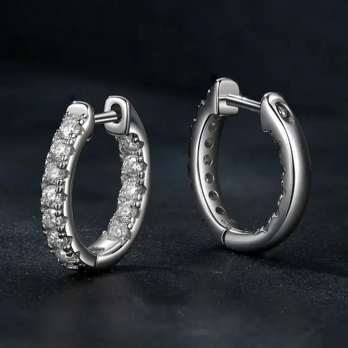 Bamoer – boucles d'oreilles en argent Sterling 925 pour femmes