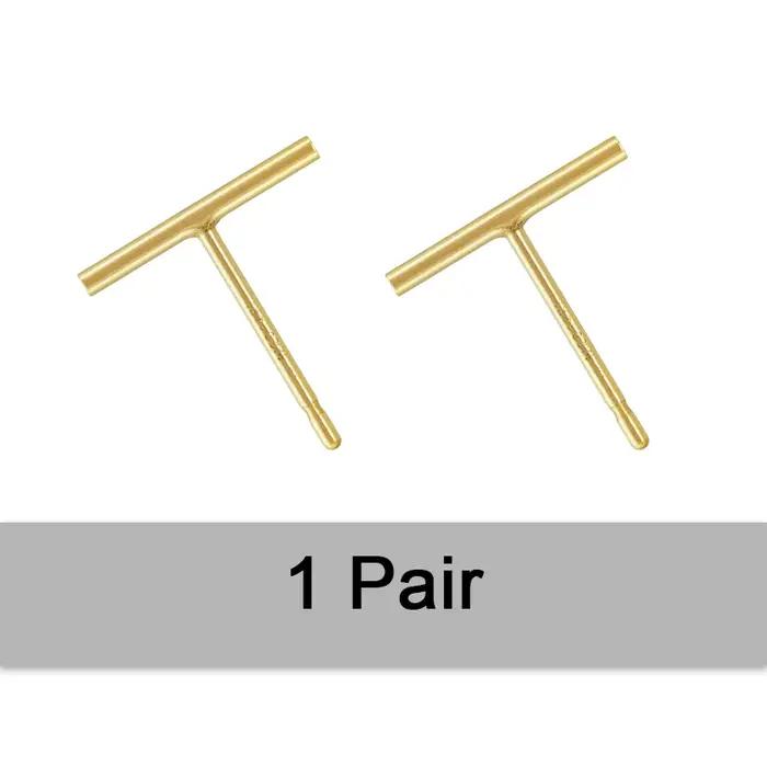 Boucles d'Oreilles Remplies d'Or 14K de 10mm, Bijoux en Or, Style Boho, pour Femme