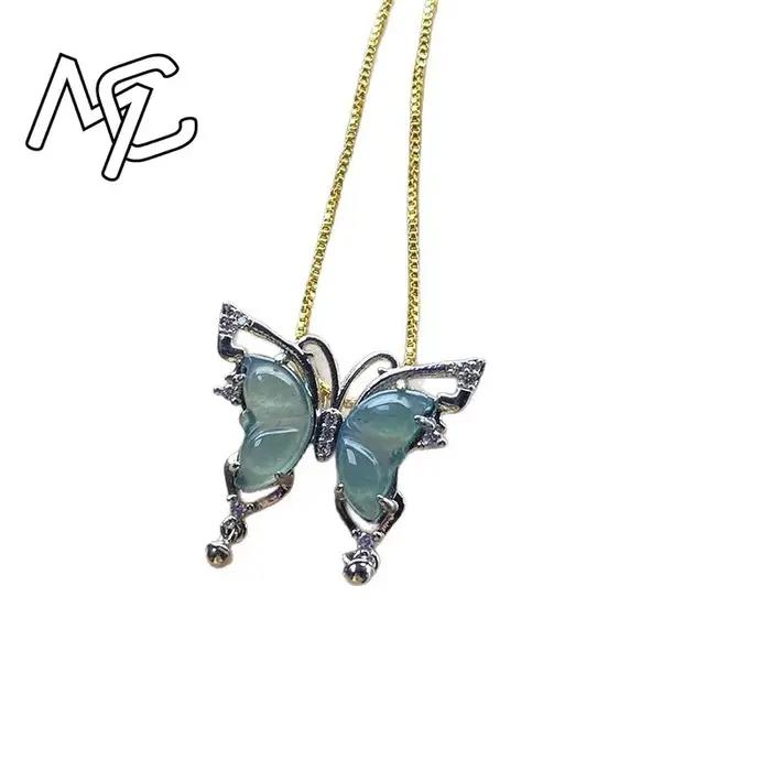 Pendentif et bague en émeraude naturelle véritable