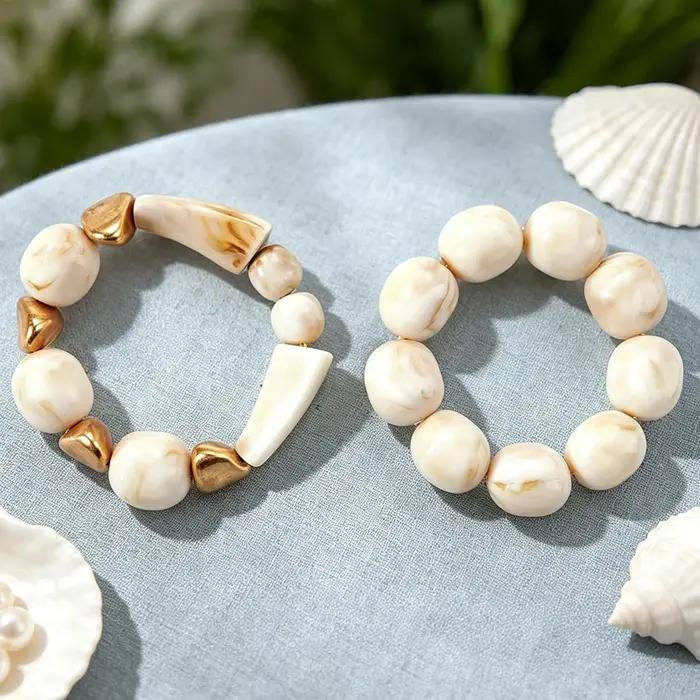 Bracelet bohème en corde élastique pour dames