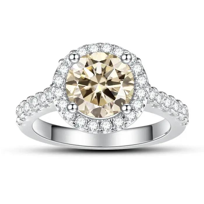 Bague classique en argent Sterling 925 pour femmes