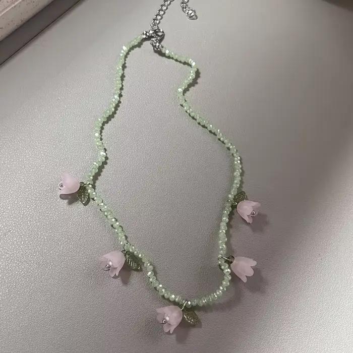 Collier Boho coloré avec petites perles de rocaille tissées pour femmes, ras du cou court fait à la main, accessoires de bijoux à la mode, 2023
