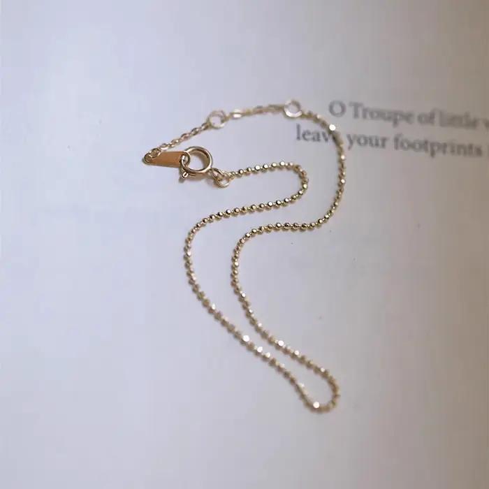 Bracelets en argent Sterling 925 plaqué or 14K