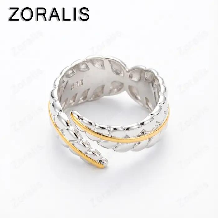 Bague en or 18 carats avec plume dorée pour femmes, bijoux de mode pour fiançailles, mariage, fête,