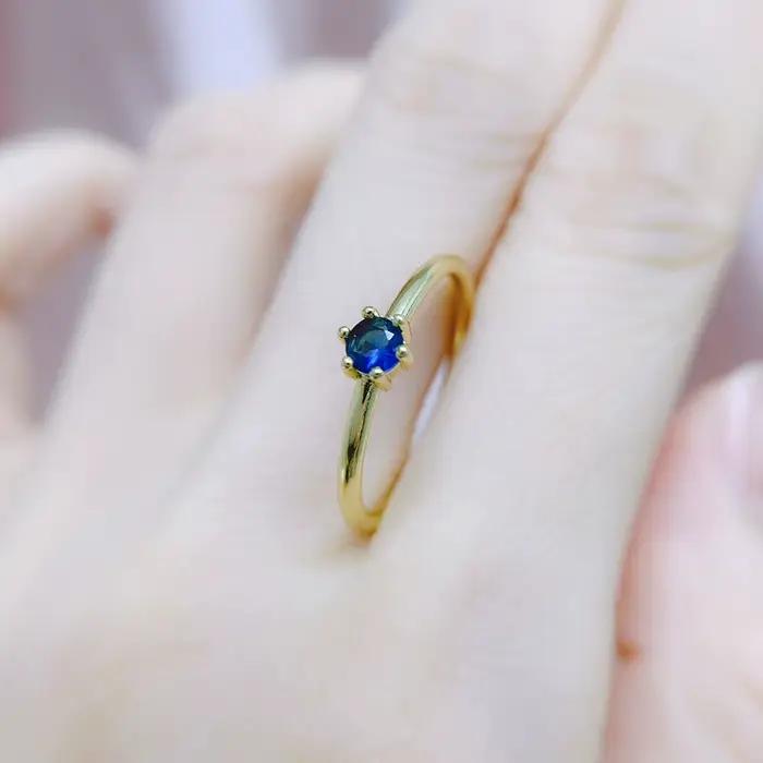 Anneau de mariage classique en zircone cubique plaqué or 14K pour célébrer l'engagement et les occasions spéciales femmes