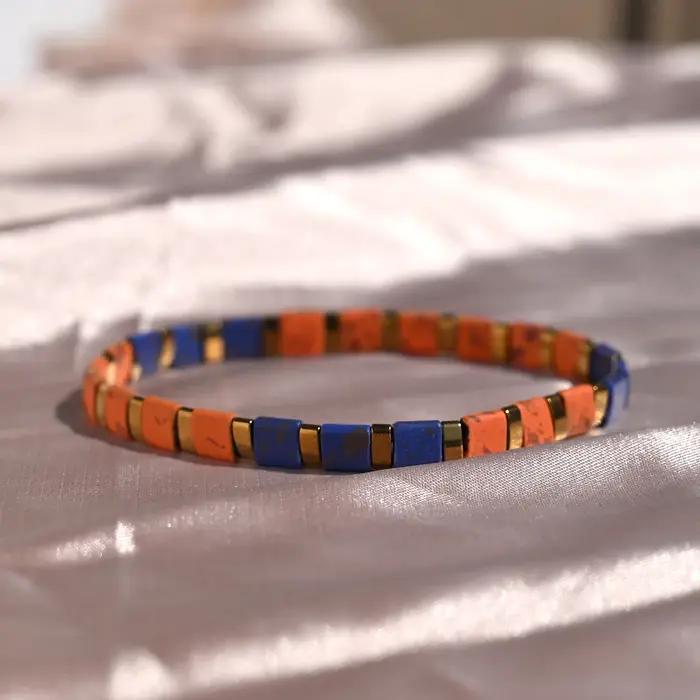 Tila perles Bracelet pour femmes mode nouveau Design hématite empilable coloré charme Pulseras Femme bijoux accessoires