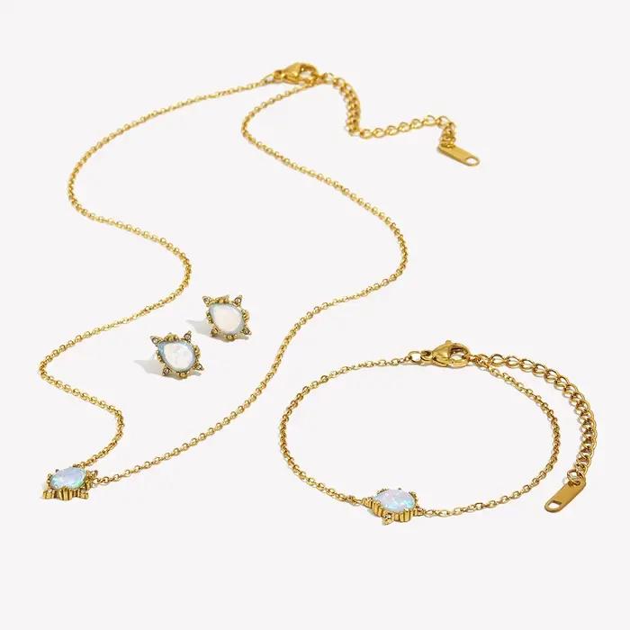 E.B.belle – ensemble de bijoux de mariée élégants