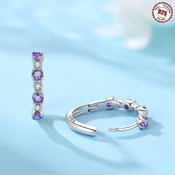 Boucles d'oreilles à pampilles de lune et de soleil en forme d'étoile en argent sterling 925