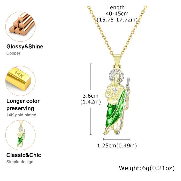 Collier pendentif en forme de cœur surdimensionné