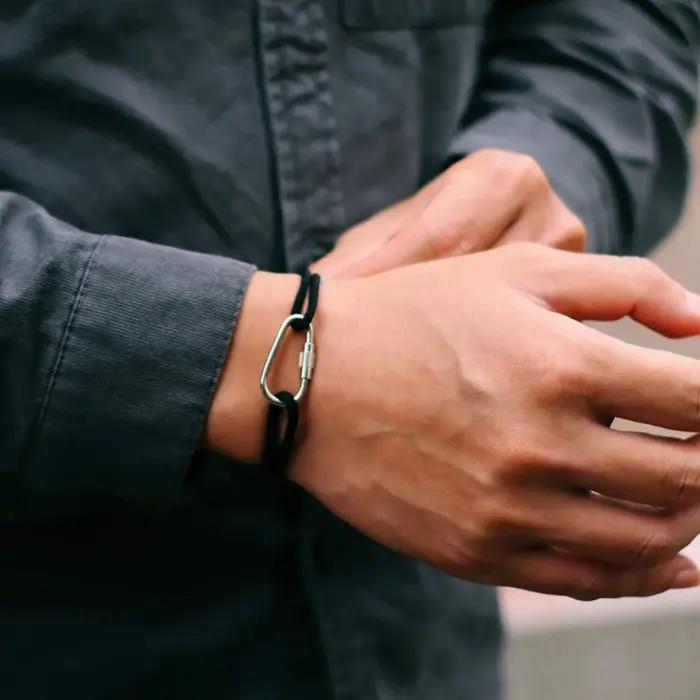 Noter-Bracelet à Nministériels d Fin pour Homme