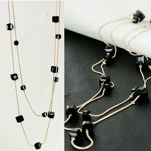 Collares Mujer-Colliers de déclaration de mode pour femmes