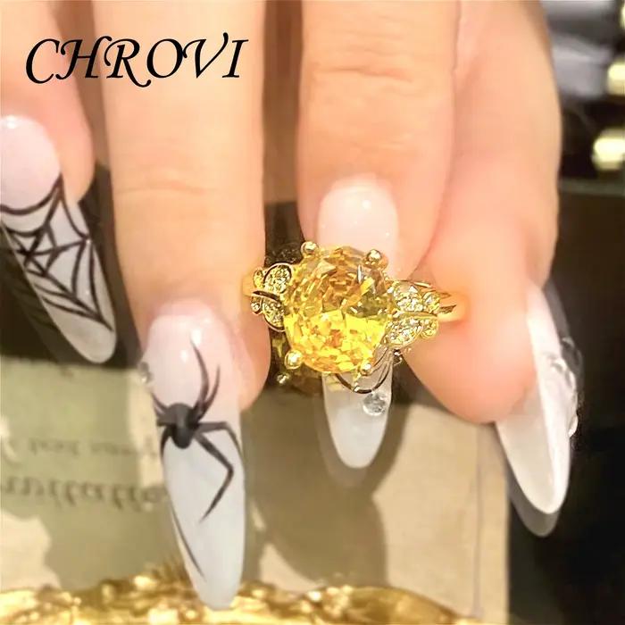 Bague réglable en or 18 carats de luxe léger avec zircon en forme de nœud intégré pour femme, élégante et noble, bagues pour femme
