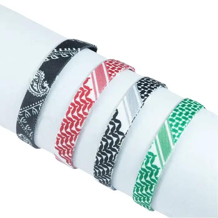 Bracelets bohèmes tissés pour hommes et femmes, bijoux ronds d'amour, ULtressée à la main, fil, nœud brodé, étoile
