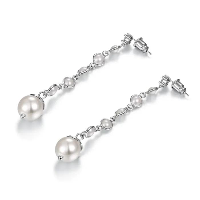 Boucles d'oreilles longues en perles pour femmes