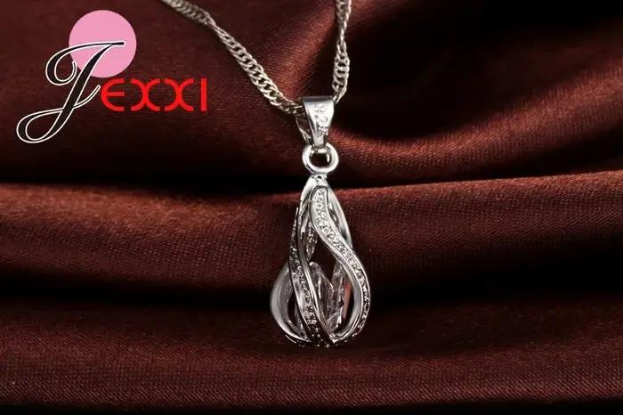 Ensemble de bijoux en zircone cubique forme goutte d'eau pour mariage femme occasions spéciales