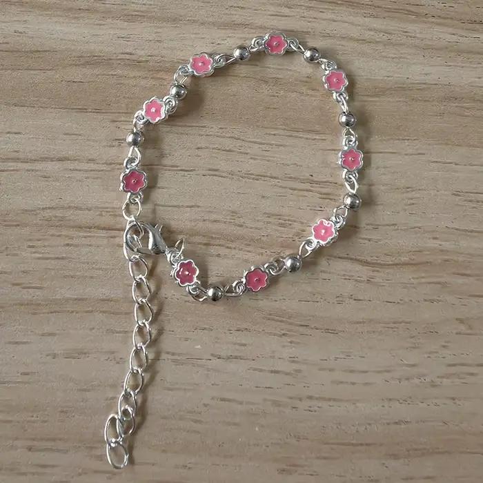 VIVILADY charmant géométrie fleur Vintage lumière luxe Bracelet pour femmes mode bijoux minimaliste