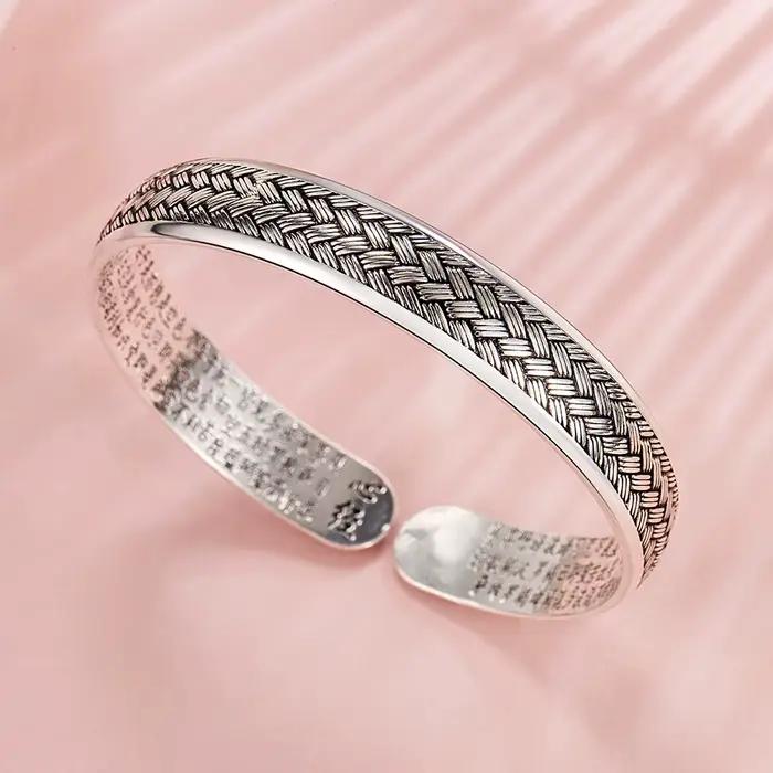 Bracelet en argent Sterling 925 pour femmes et hommes
