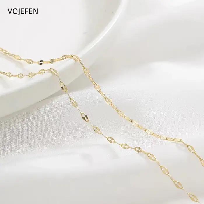 Collier en or 14 carats pour femme