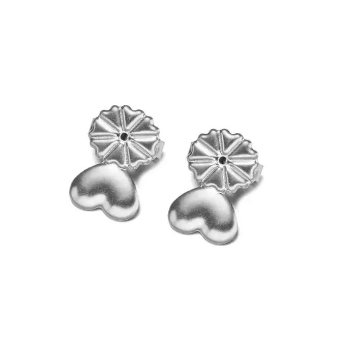 10 paires de boucles d'oreilles en acier inoxydable doré