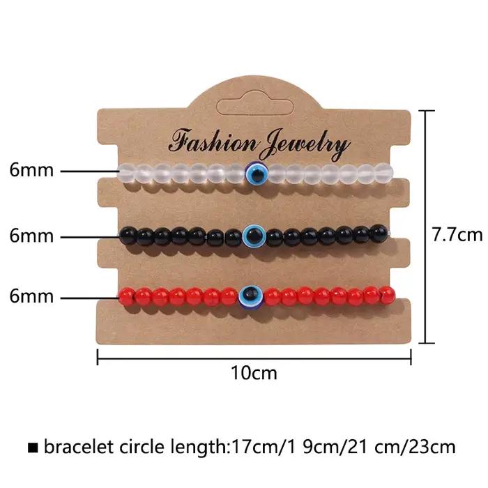 Bracelet à breloques turc Evil Eye, 6mm, hématite naturelle, agates, turquoises, perle de pierre, bracelet porte-bonheur, cadeau de bijoux de yoga