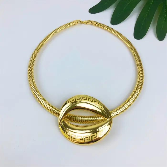 ESALE Dubai – ensemble de bijoux plaqués or 18 carats pour femmes