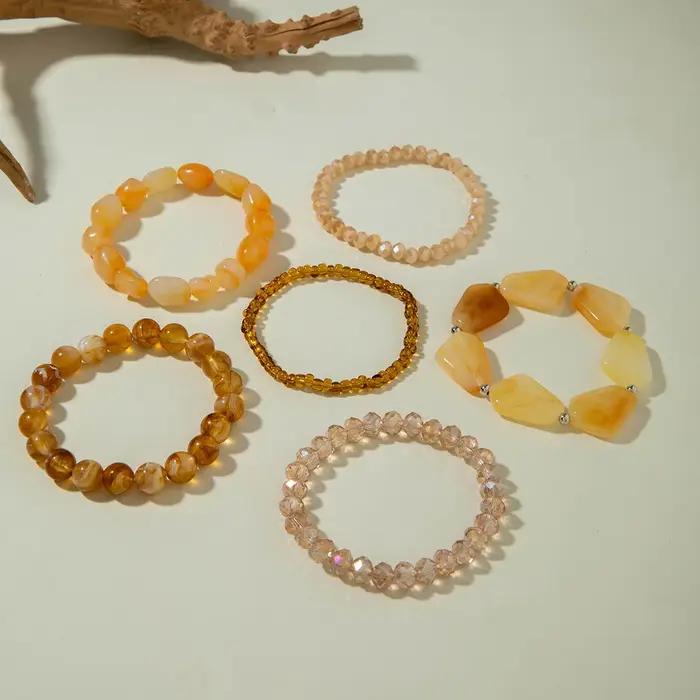 Bracelet en perles de verre bohème Tocona