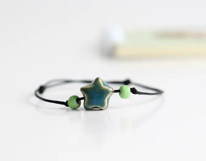 ATA REDO-Bracelet en Céramique pour Femme, Chaîne en Corde, Accessoire Cadeau, Vente en Gros, #1845